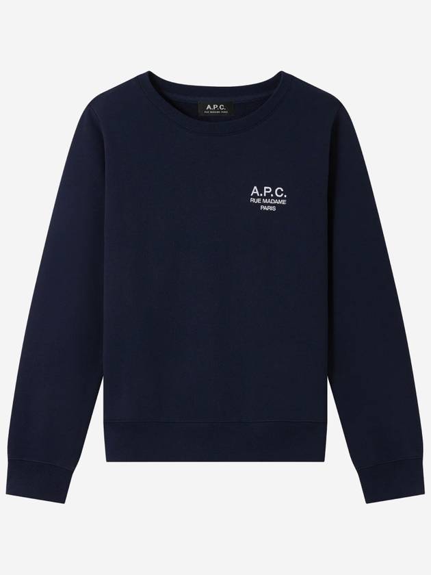 Skye Logo Sweatshirt Dark Navy - A.P.C. - BALAAN 2