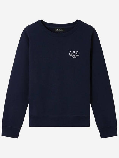 Skye Logo Sweatshirt Dark Navy - A.P.C. - BALAAN 2