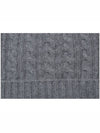 Melange Gray Neutro Cashmere Beanie NEUTRO 008 - MAX MARA - BALAAN 3