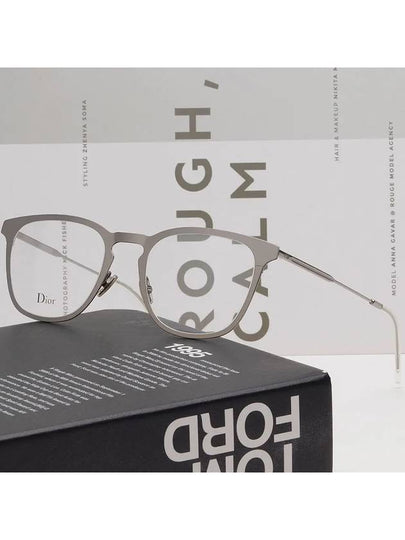 Glasses Frame 0214 R81 Matte Silver Light Metal Frame - DIOR - BALAAN 2