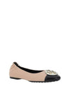 Claire Cap Toe Ballet Flats Pink - TORY BURCH - BALAAN 3