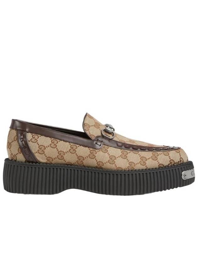 Horsebit GG Creeper Loafer Beige - GUCCI - BALAAN 1