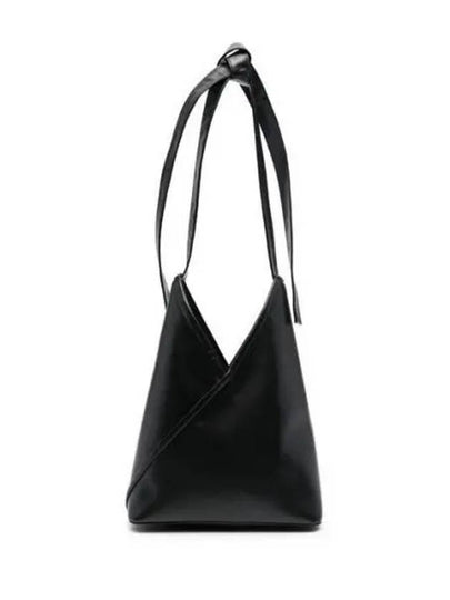 Japanese Leather Tote Bag Black - MAISON MARGIELA - BALAAN 2