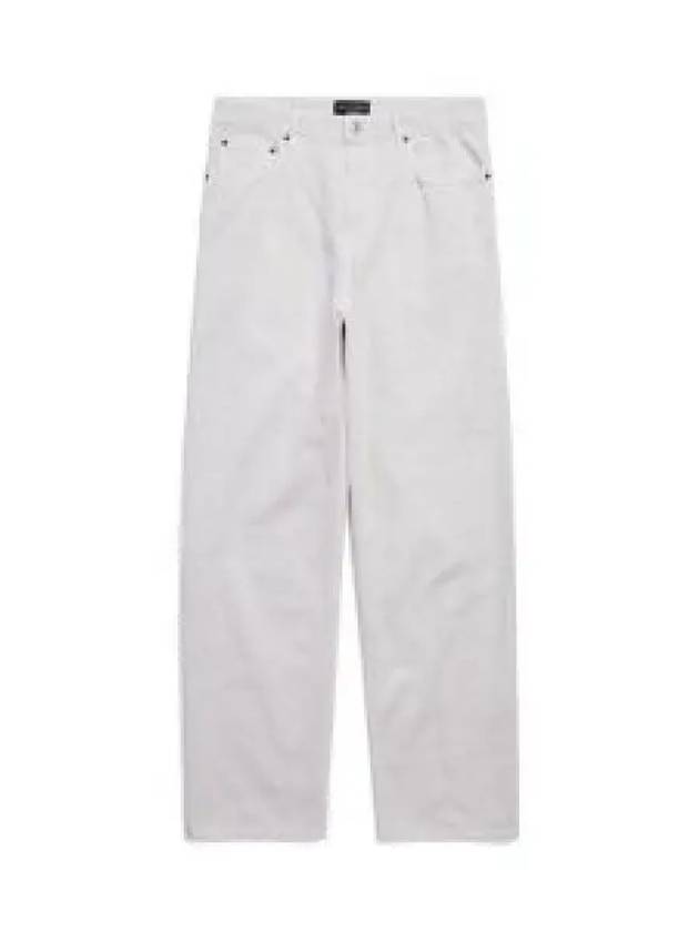 Loose fit denim pants white 736540TNW039020 964915 - BALENCIAGA - BALAAN 1