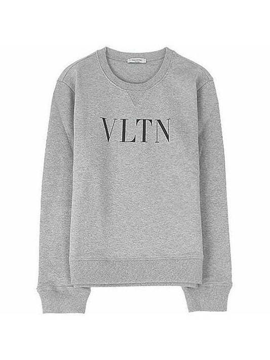 VLTN Sweatshirt Gray - VALENTINO - BALAAN.
