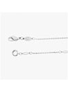 Sublima Rhodium Necklace Earrings Set Silver White - SWAROVSKI - BALAAN 6