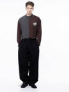 Men s M243PT02BK Jaguard String Rug Pants Black - CHANCE'S NOI - BALAAN 7