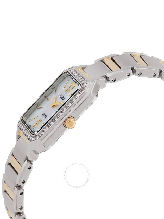 Seiko solar Mother of Pearl Dial Ladies Watch SUP466 - SEIKO - BALAAN 2