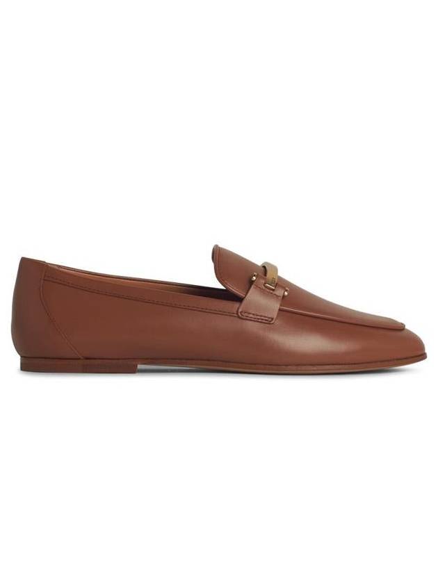 Tod'S Brown Leather Loafers - TOD'S - BALAAN 1