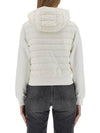 Bolsena Goose Down Mix Hoodie Cardigan Ivory - DUVETICA - BALAAN 4