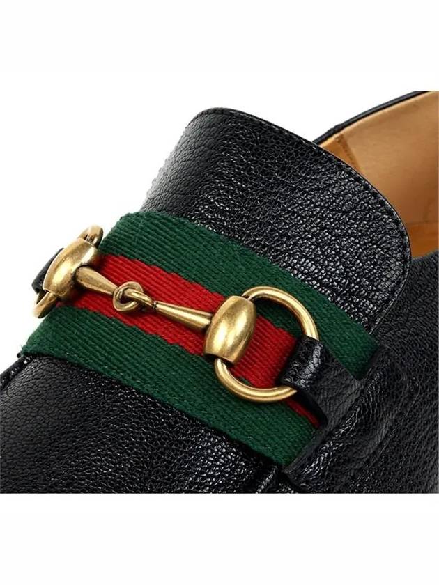 Men's Horsebit Loafer Black - GUCCI - BALAAN.