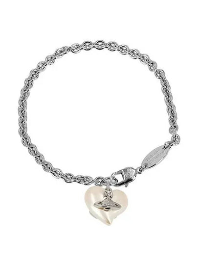 Cheryl Pearl Heart Pendant Bracelet Silver - VIVIENNE WESTWOOD - BALAAN 2