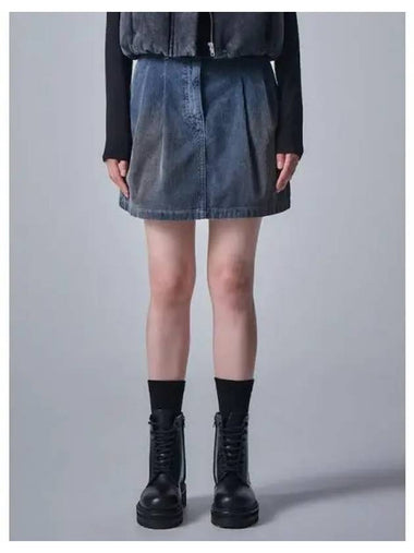 Dirty Dying Corduroy Belted Skirt Navy Domestic Product GM0024082968060 - JUUN.J - BALAAN 1