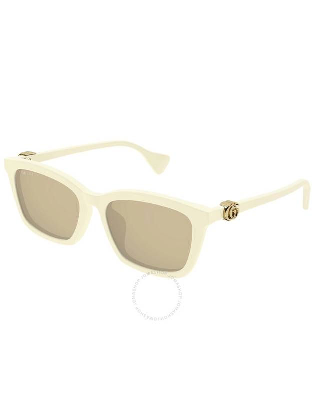 Gucci Pink Square Ladies Sunglasses GG1596SK 002 55 - GUCCI - BALAAN 1