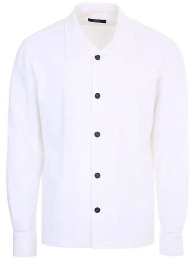 22FW UMS0112 WHITE white button down shirt - KITON - BALAAN 1