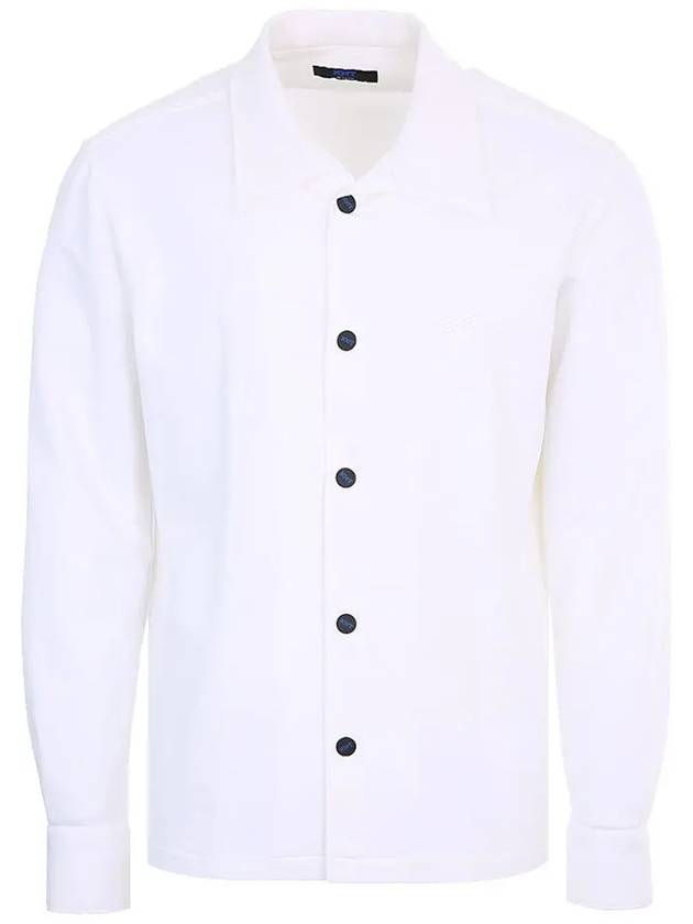 22FW UMS0112 WHITE white button down shirt - KITON - BALAAN 1