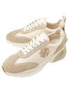 Good Luck Trainer Low Top Sneakers Beige - TORY BURCH - BALAAN 2