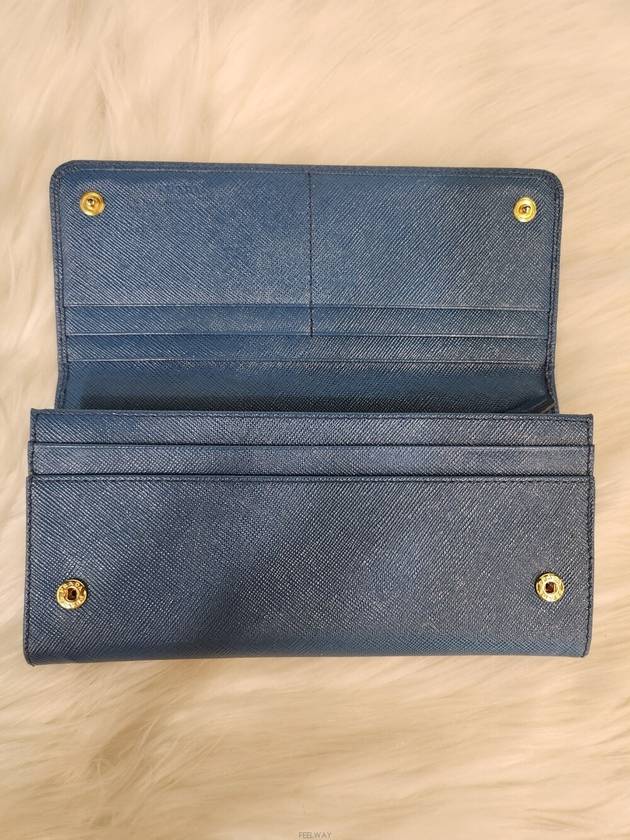 Daol Beomeo Branch Prada Saffiano Leather Flap Long Wallet 1M1132 Condition B - GUCCI - BALAAN 5