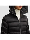 1C00045 59685 999 LEERSIE Fur Hood Buckle Black Long Down Padding - MONCLER - BALAAN 5