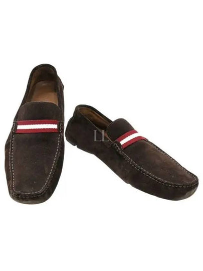 Perthy Suede Loafers Brown - BALLY - BALAAN 2