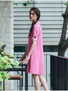 MET summer knit collar dress pink - METAPHER - BALAAN 5