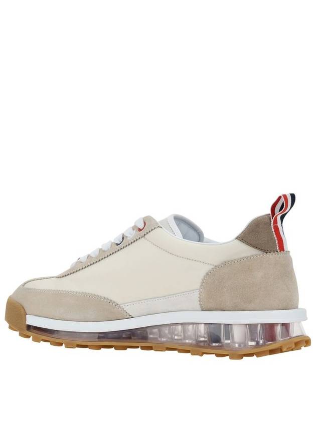 Tech Runner Low Top Sneakers Beige - THOM BROWNE - BALAAN 4