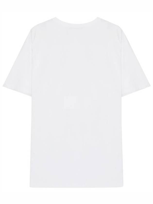 Fox Head Patch Classic Short Sleeve T-Shirt White - MAISON KITSUNE - BALAAN 3