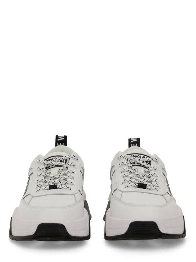 Versace Jeans Couture Sneaker With Logo - VERSACE - BALAAN 3