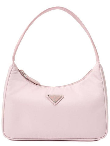 Reedition mini hobo bag pink - PRADA - BALAAN 1