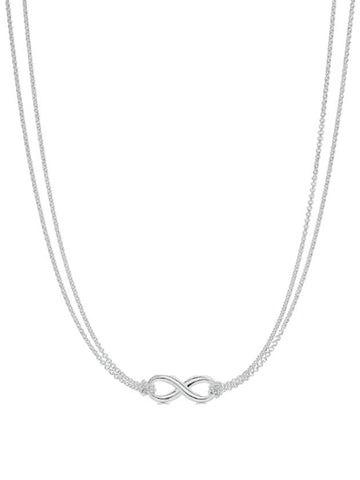 Infinity Pendant Necklace Silver - TIFFANY & CO. - BALAAN 1