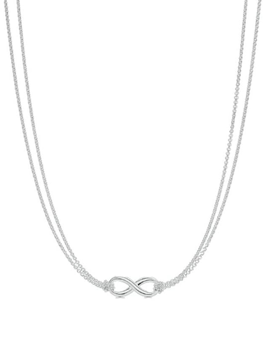 Infinity Pendant Necklace Silver - TIFFANY & CO. - BALAAN 1