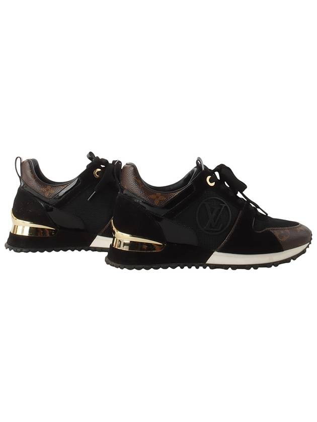 1A3CW7 Black Gold Runaway Sneakers Size 35 34217Y - LOUIS VUITTON - BALAAN 6