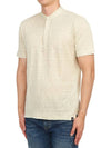 Men's Short Sleeve K-Shirt Beige - RVR LARDINI - BALAAN 3