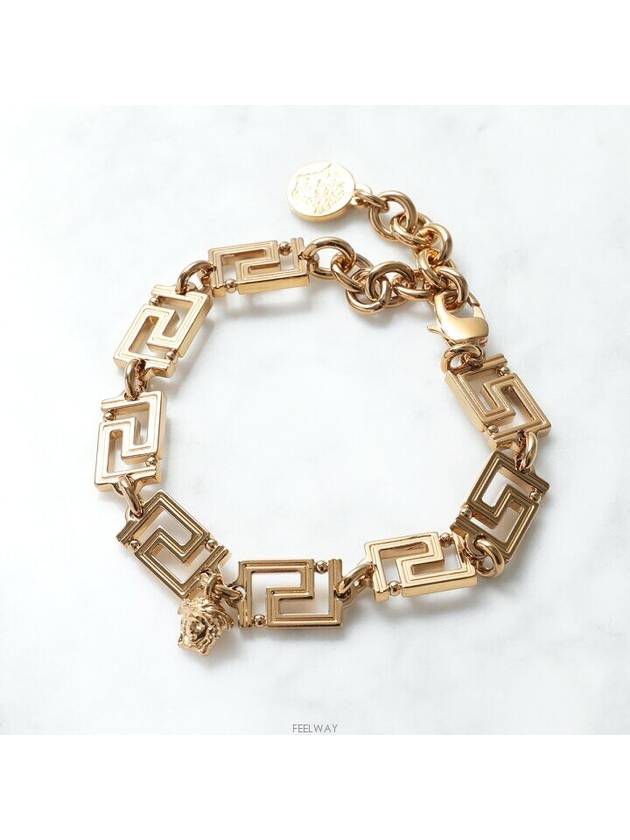 Greca Medusa Bracelet Light Gold - VERSACE - BALAAN 2