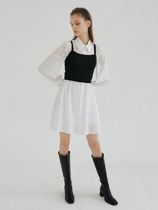 PUNCHING SHIRT DRESS - MULLION - BALAAN 5