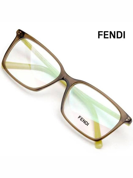 Glasses frame F945 209 square transparent horn frame - FENDI - BALAAN 2