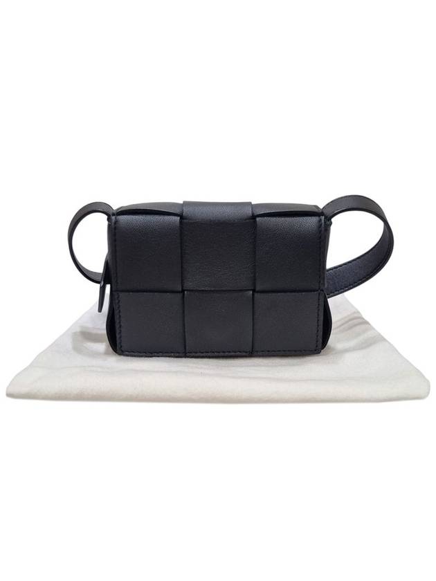 Women s 667048 Black Mini Cassette Crossbody Bag - BOTTEGA VENETA - BALAAN 10