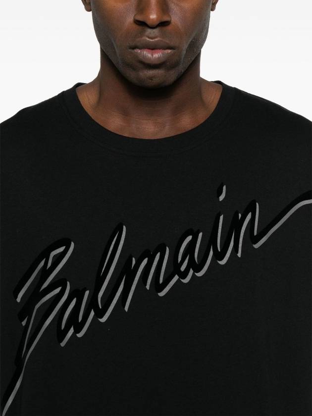 Balmain T-shirts and Polos Black - BALMAIN - BALAAN 4