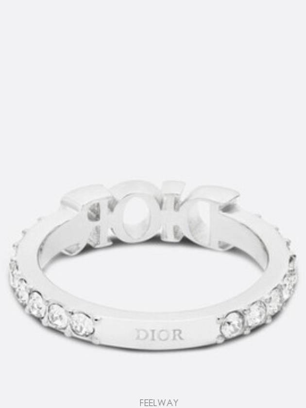 Diorevolution Crystals Ring Silver - DIOR - BALAAN 4