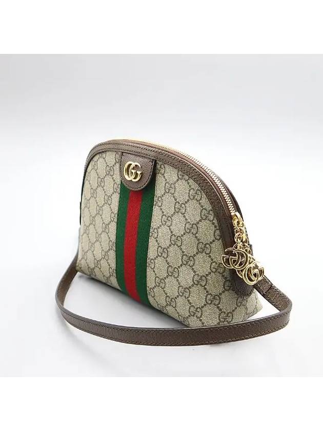 499621 Web Stripe Detail Gold Double G Ophidia Cross Bag - GUCCI - BALAAN 2