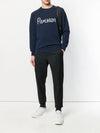 Parisien Logo Sweatshirt Navy - MAISON KITSUNE - BALAAN 3