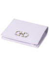 Gancini Compact Half Wallet Lavender - SALVATORE FERRAGAMO - BALAAN 4