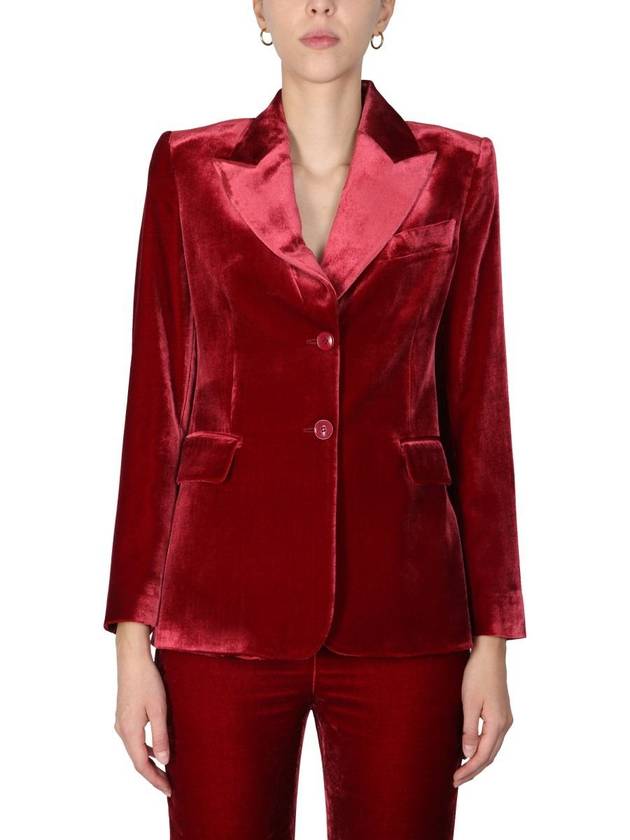 Velvet Jacket 050561330117 B0040190082 - MOSCHINO - BALAAN 2