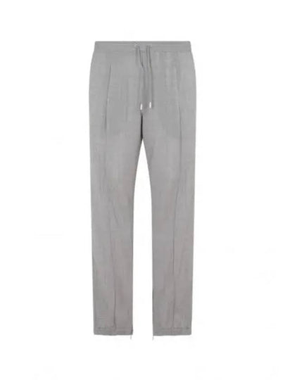 Wool Twill Track Pants Grey - DIOR - BALAAN 2