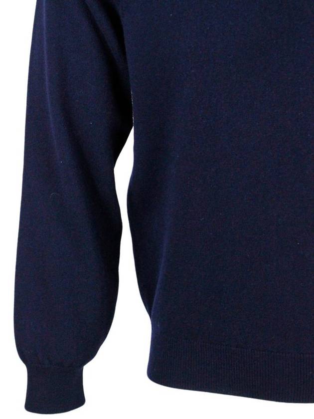 V-neck sweater M2200162 CW425 NAVY B0170475208 - BRUNELLO CUCINELLI - BALAAN 6