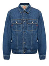 Men's D Barcy Denim Jacket Blue - DIESEL - BALAAN 2