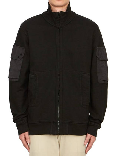 Felpa Aperta Zip-up Jacket Black - TEN C - BALAAN 2