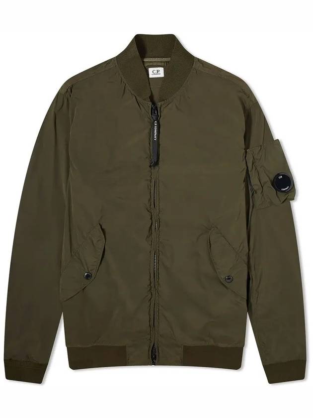 Nycra R Bomber Jacket Green - CP COMPANY - BALAAN 3