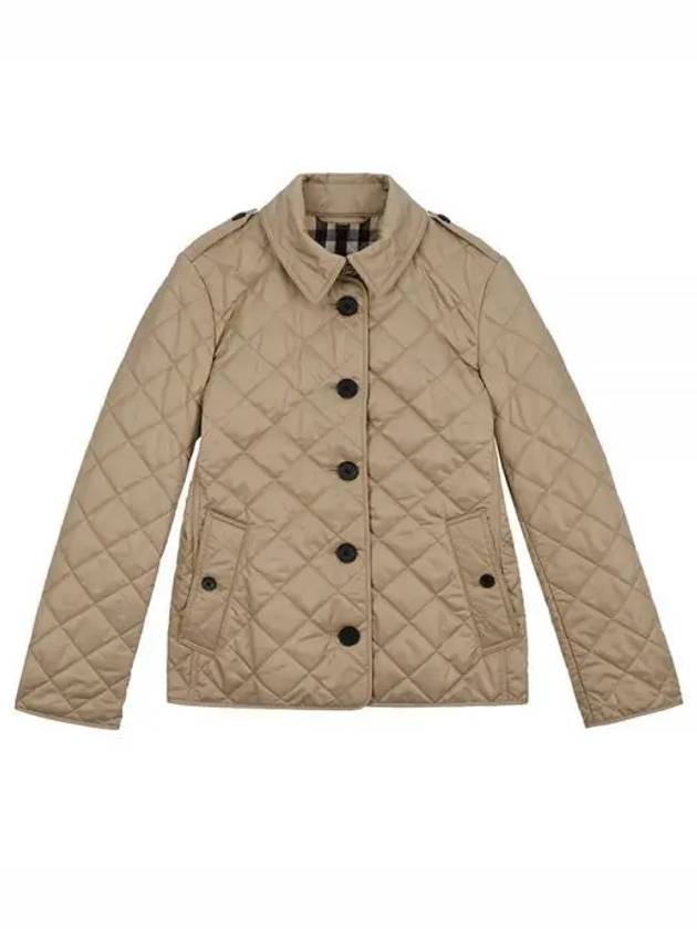 Women's Frankby Quilted Jacket Beige - BURBERRY - BALAAN 2