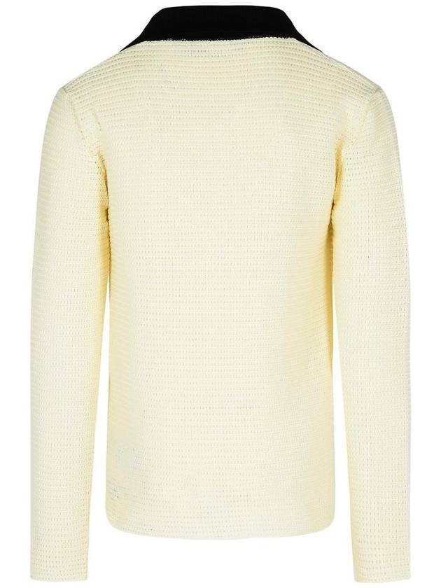 Jil Sander White Cotton Polo Shirt - JIL SANDER - BALAAN 3